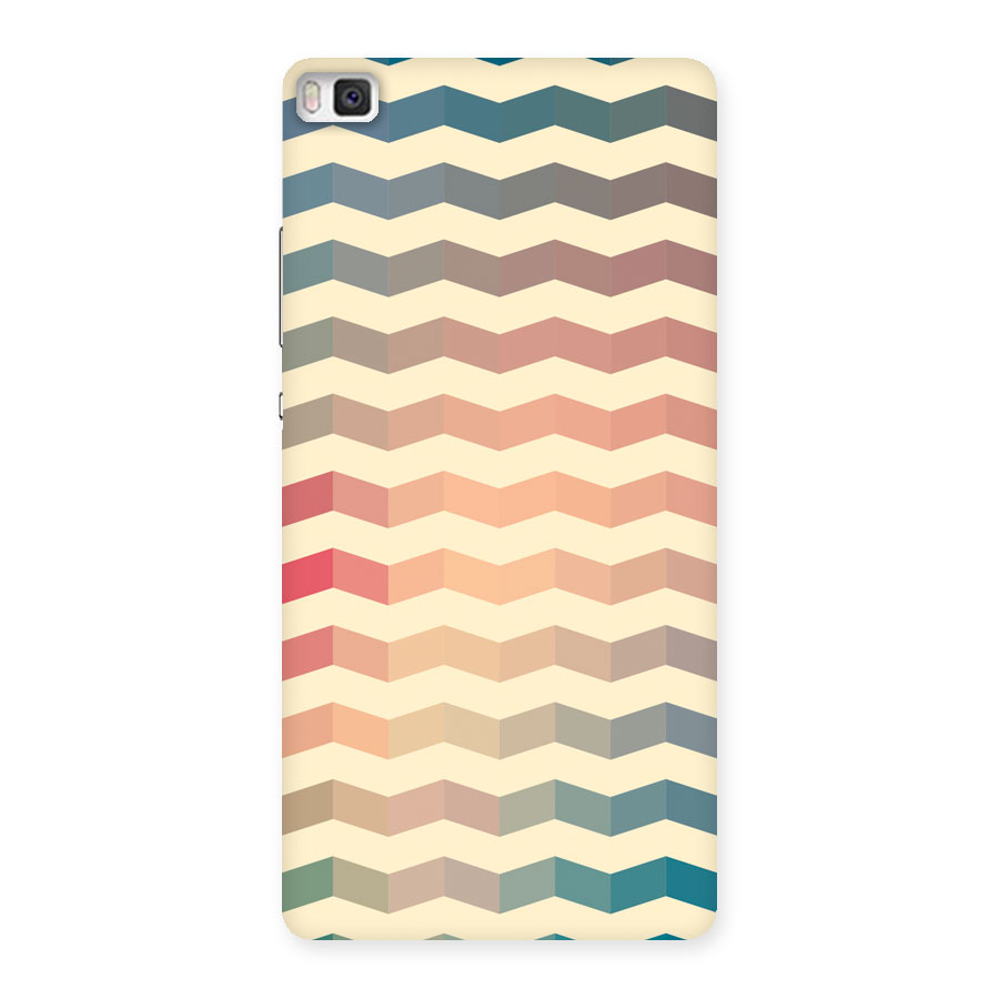 Seamless ZigZag Design Back Case for Huawei P8