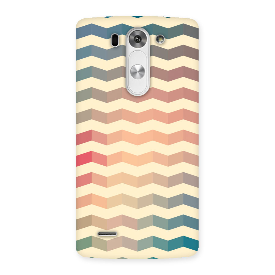 Seamless ZigZag Design Back Case for LG G3 Beat