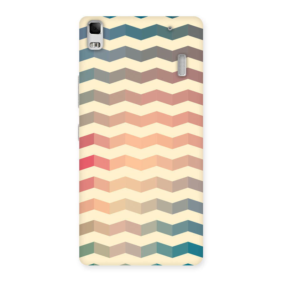 Seamless ZigZag Design Back Case for Lenovo A7000