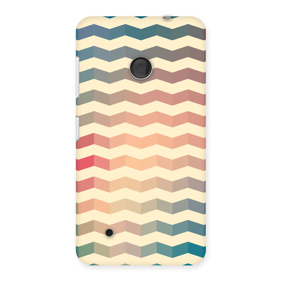 Seamless ZigZag Design Back Case for Lumia 530
