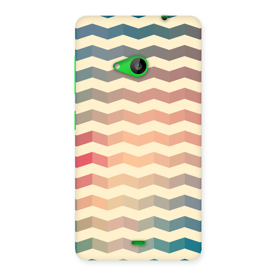 Seamless ZigZag Design Back Case for Lumia 535