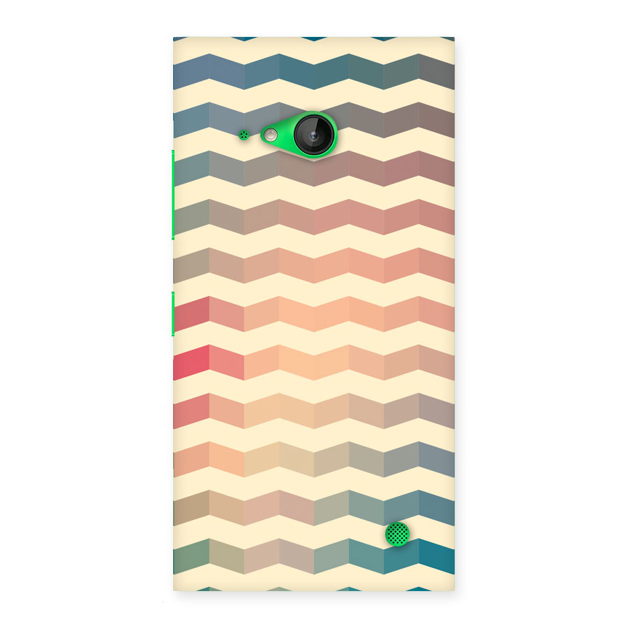 Seamless ZigZag Design Back Case for Lumia 730