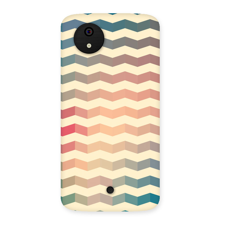 Seamless ZigZag Design Back Case for Micromax Canvas A1