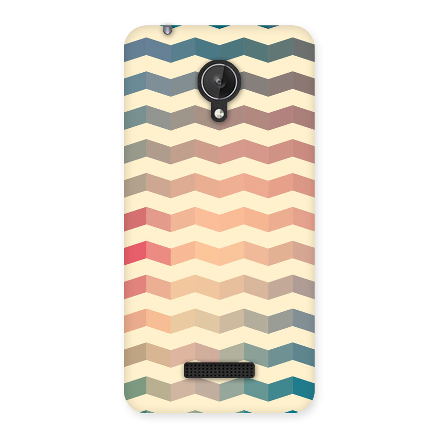Seamless ZigZag Design Back Case for Micromax Canvas Spark Q380