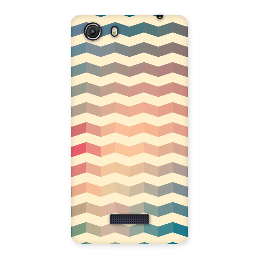 Seamless ZigZag Design Back Case for Micromax Unite 3
