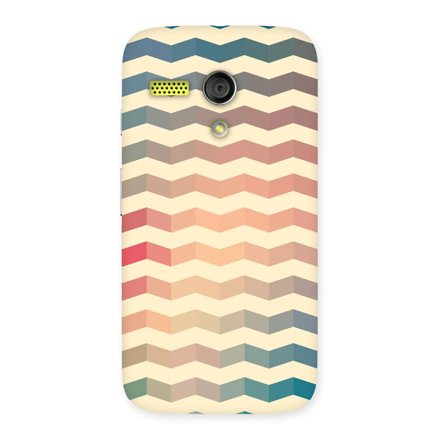 Seamless ZigZag Design Back Case for Moto G