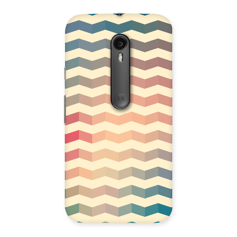 Seamless ZigZag Design Back Case for Moto G3
