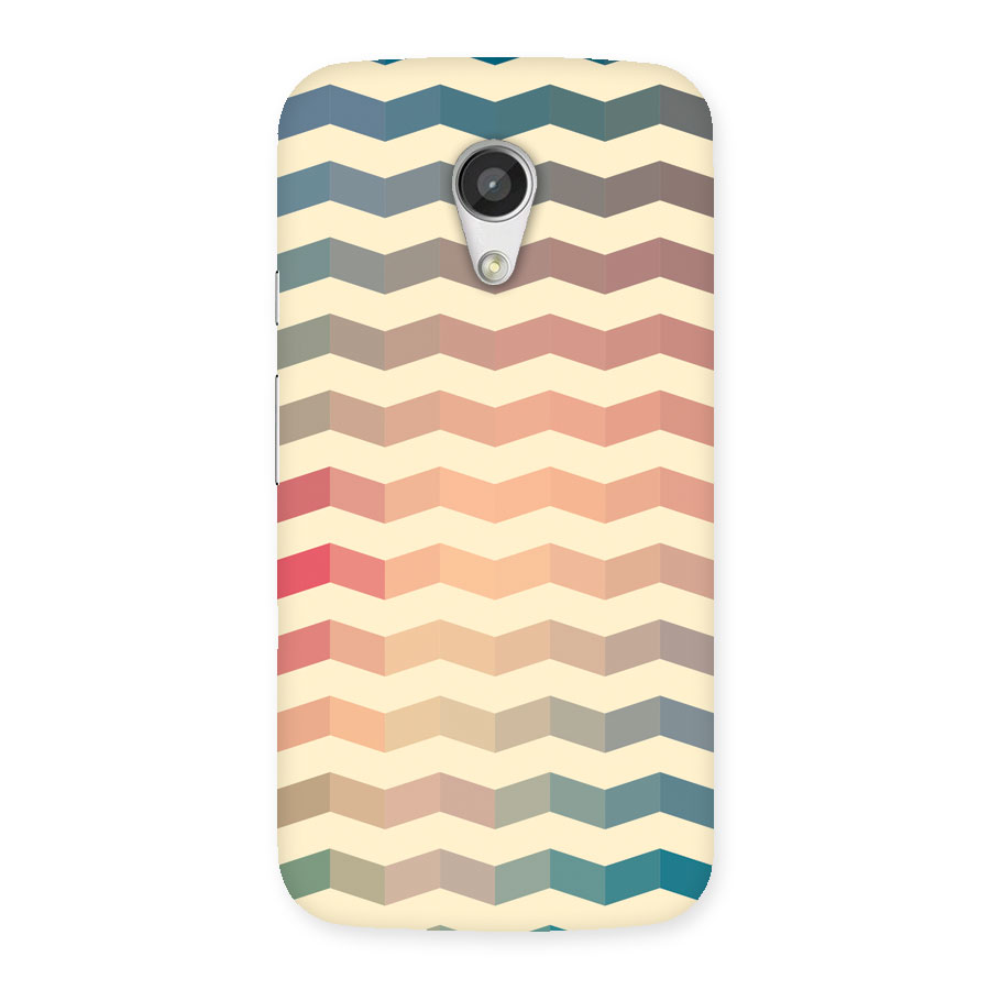 Seamless ZigZag Design Back Case for Moto G 2nd Gen