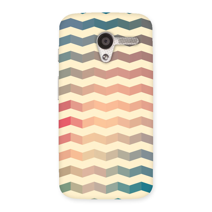 Seamless ZigZag Design Back Case for Moto X