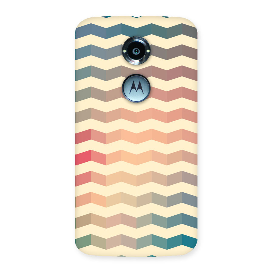 Seamless ZigZag Design Back Case for Moto X 2nd Gen