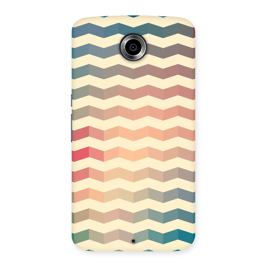 Seamless ZigZag Design Back Case for Nexus 6