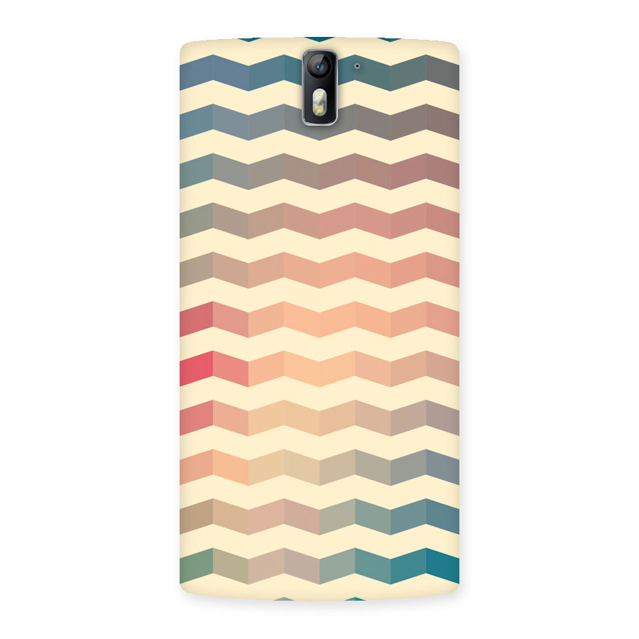 Seamless ZigZag Design Back Case for One Plus One