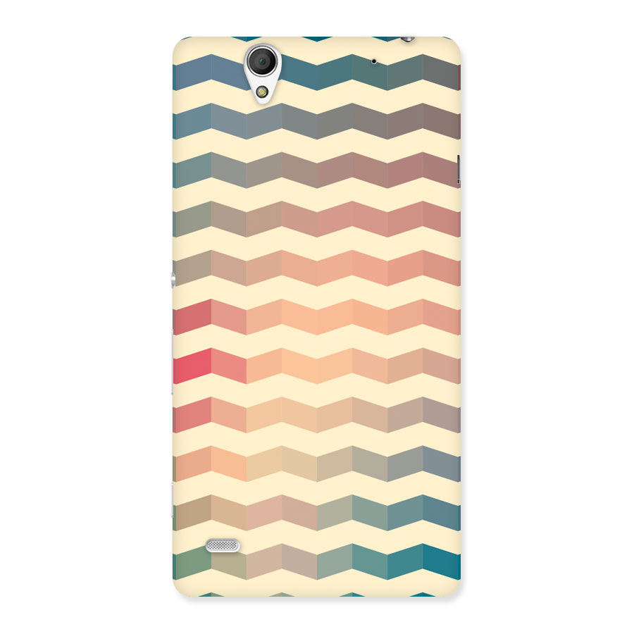 Seamless ZigZag Design Back Case for Sony Xperia C4