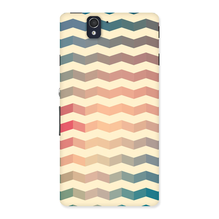 Seamless ZigZag Design Back Case for Sony Xperia Z