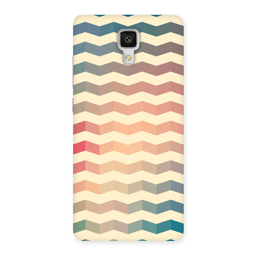 Seamless ZigZag Design Back Case for Xiaomi Mi 4