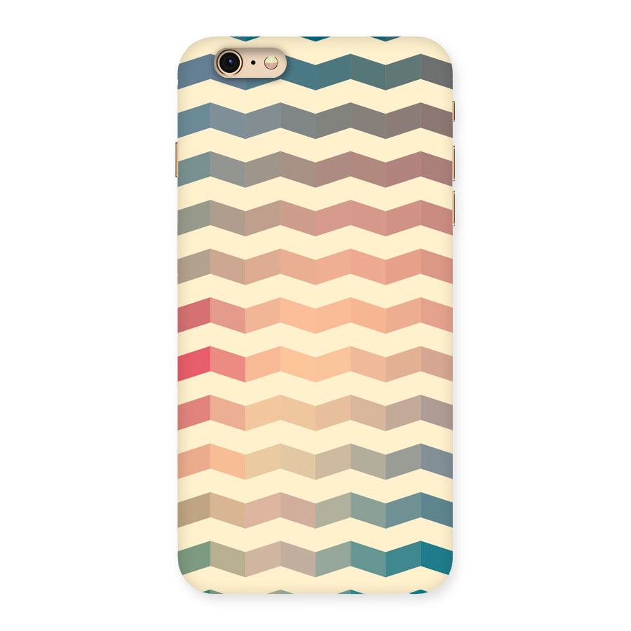 Seamless ZigZag Design Back Case for iPhone 6 Plus 6S Plus