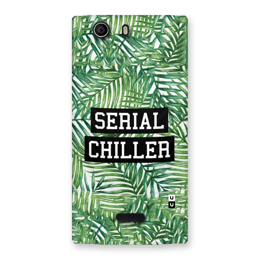 Serial Chiller Back Case for Canvas Nitro 2 E311