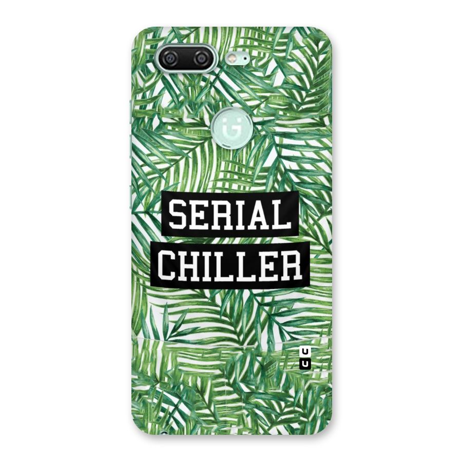 Serial Chiller Back Case for Gionee S10