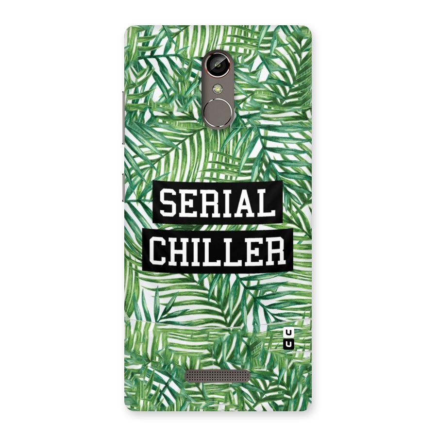 Serial Chiller Back Case for Gionee S6s
