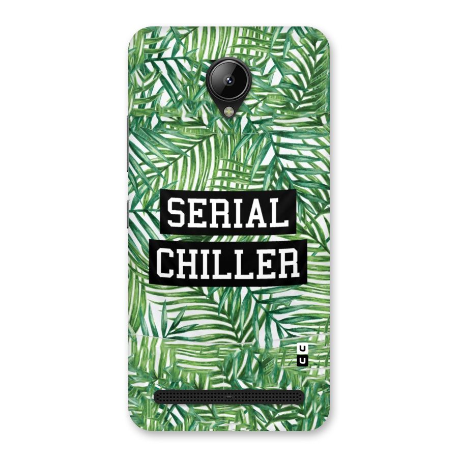 Serial Chiller Back Case for Lenovo C2