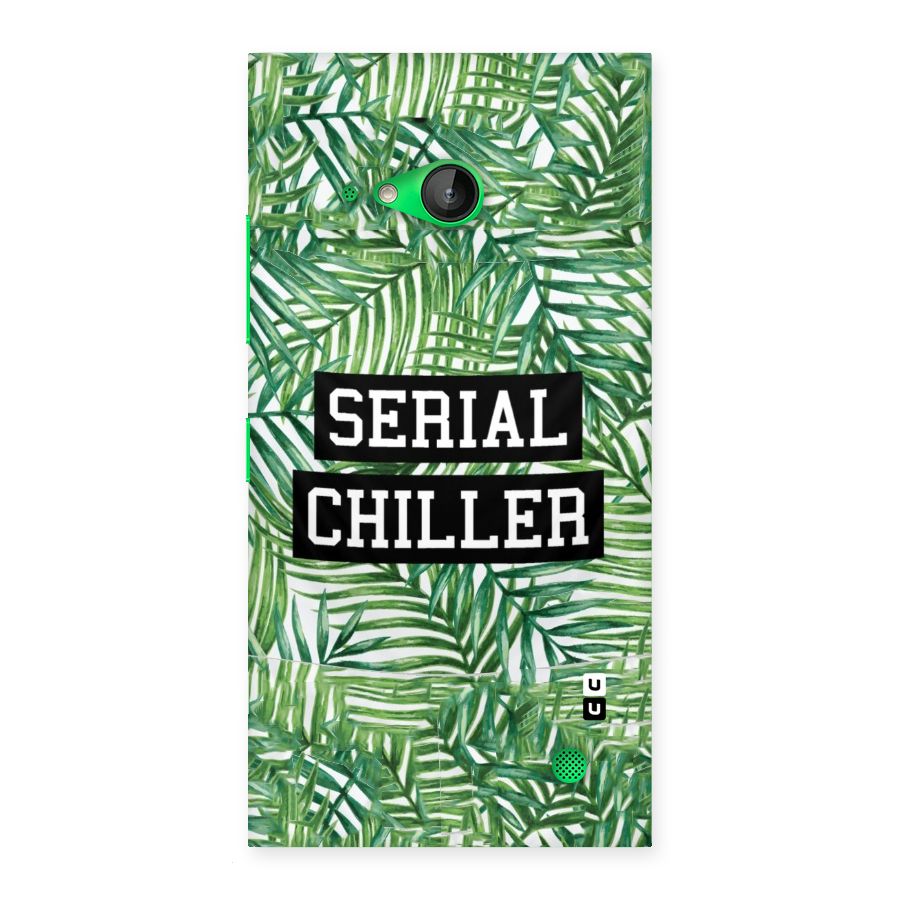 Serial Chiller Back Case for Lumia 730