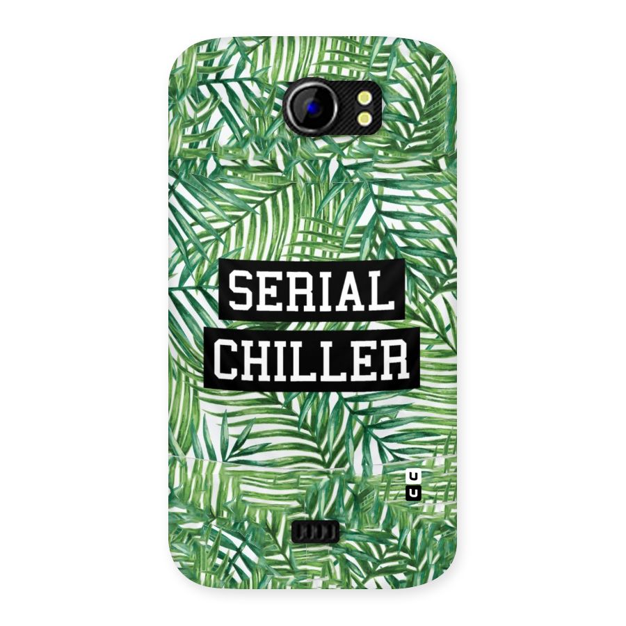 Serial Chiller Back Case for Micromax Canvas 2 A110