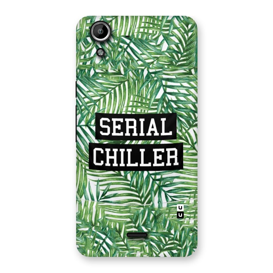 Serial Chiller Back Case for Micromax Canvas Selfie Lens Q345