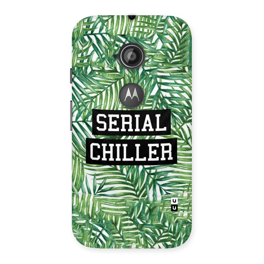 Serial Chiller Back Case for Moto E 2nd Gen