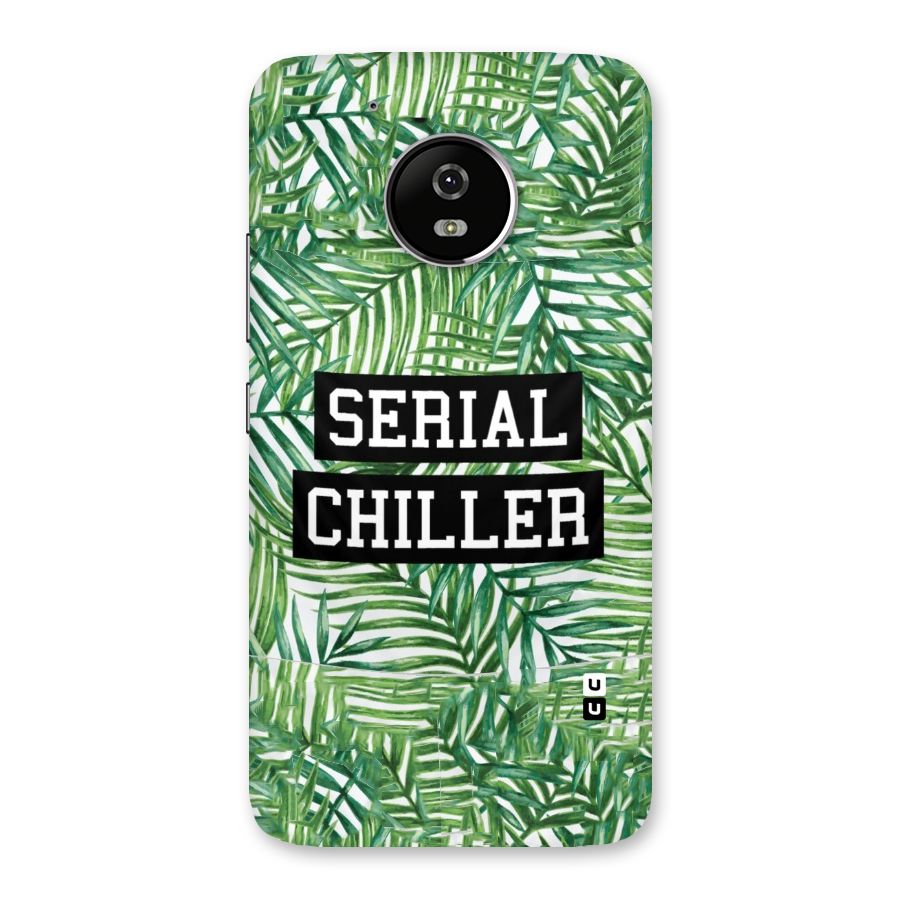 Serial Chiller Back Case for Moto G5