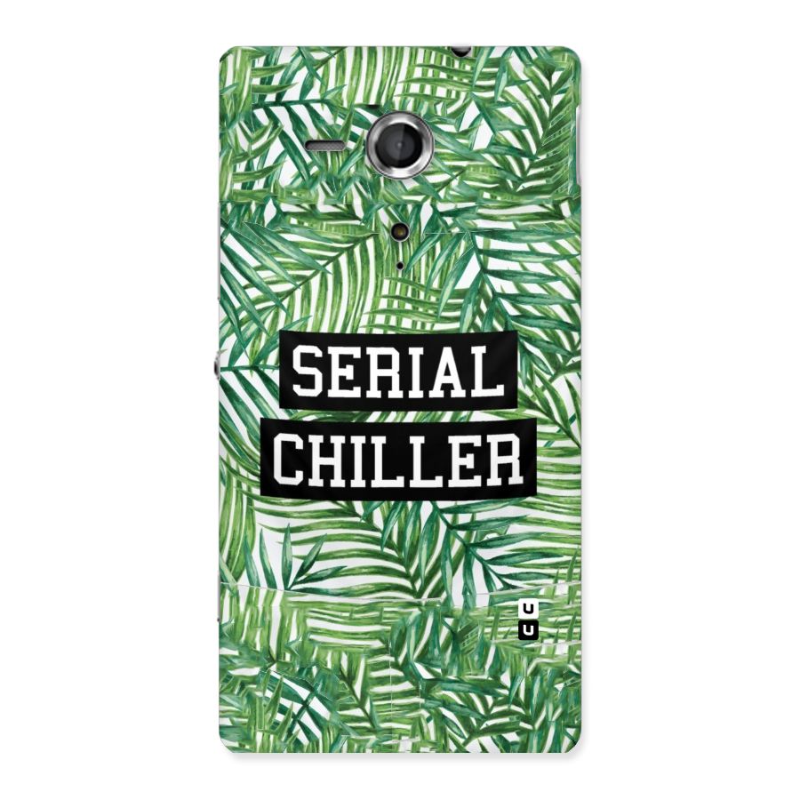 Serial Chiller Back Case for Sony Xperia SP