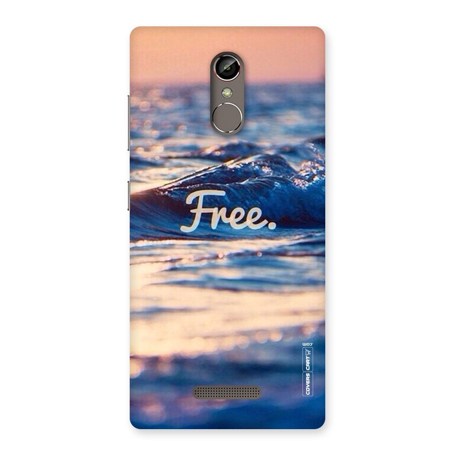 Set Yourself Free Back Case for Gionee S6s