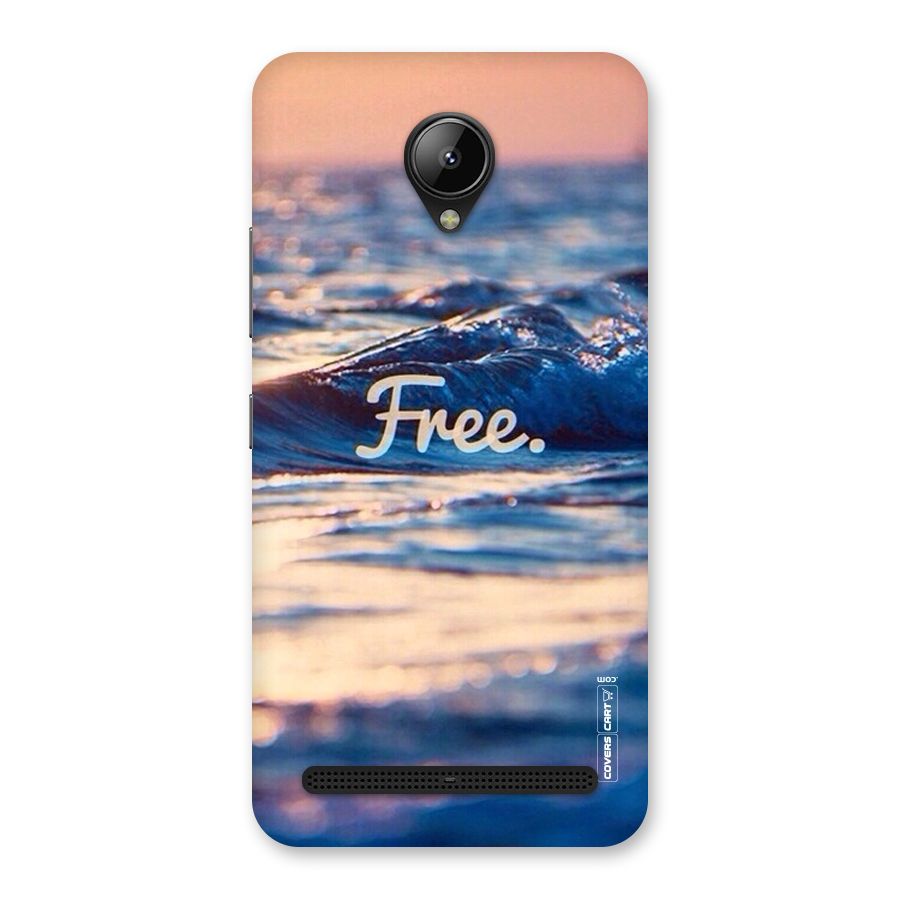 Set Yourself Free Back Case for Lenovo C2