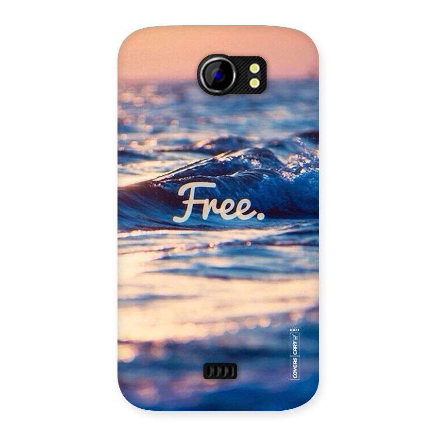 Set Yourself Free Back Case for Micromax Canvas 2 A110