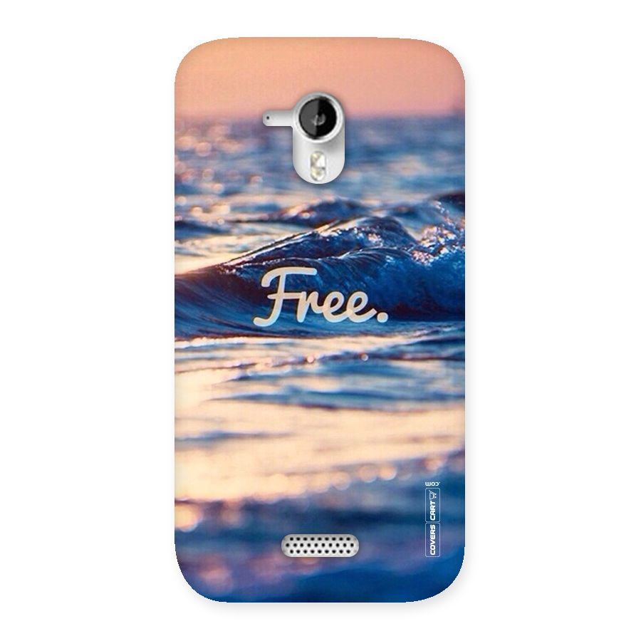 Set Yourself Free Back Case for Micromax Canvas HD A116