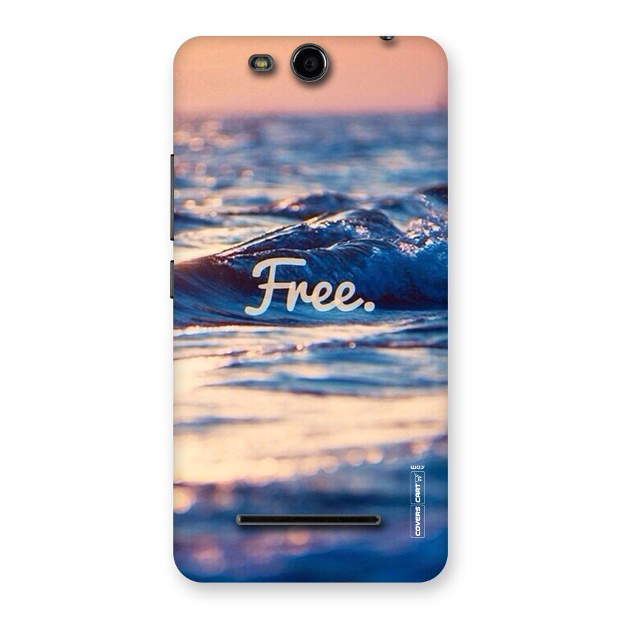 Set Yourself Free Back Case for Micromax Canvas Juice 3 Q392