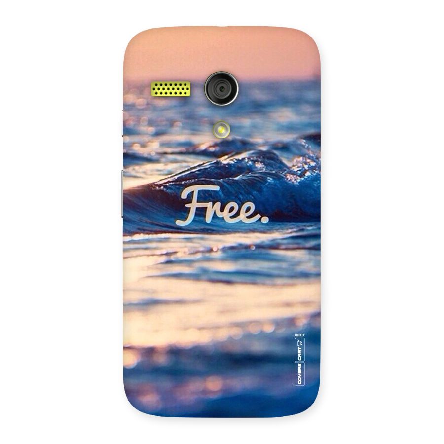 Set Yourself Free Back Case for Moto G