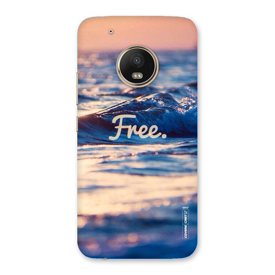 Set Yourself Free Back Case for Moto G5 Plus