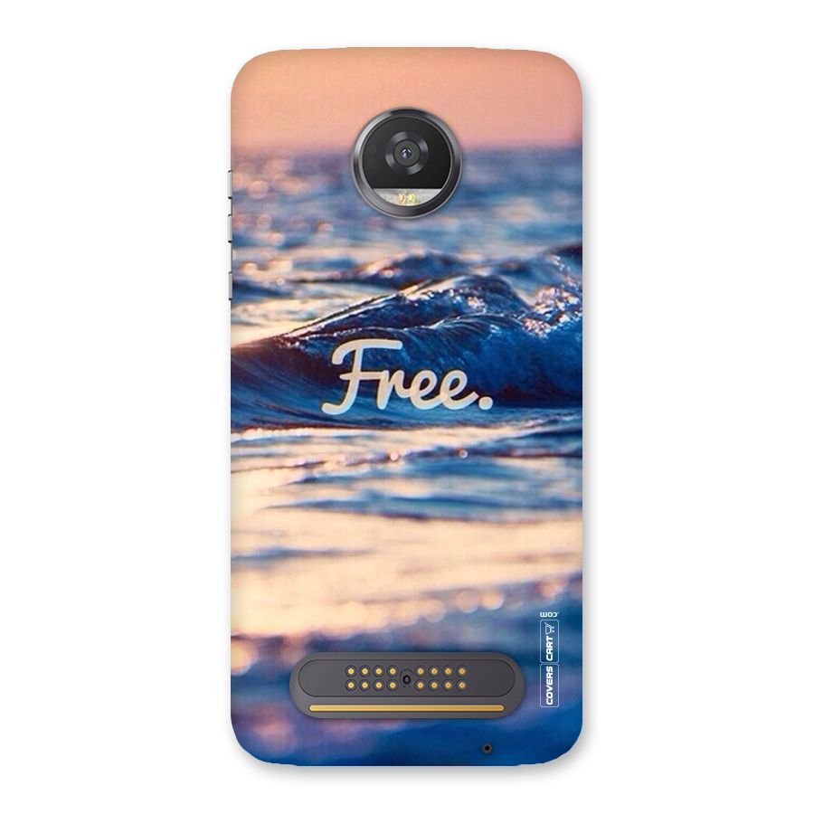 Set Yourself Free Back Case for Moto Z2 Play