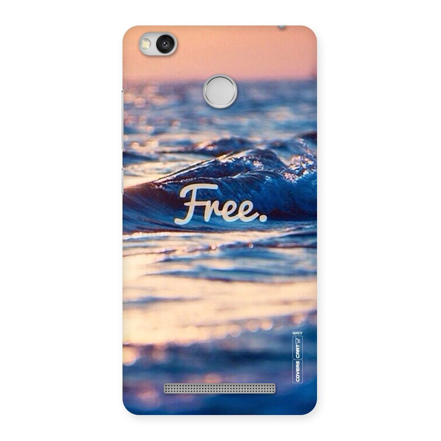 Set Yourself Free Back Case for Redmi 3S Prime