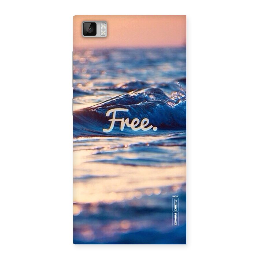 Set Yourself Free Back Case for Xiaomi Mi3