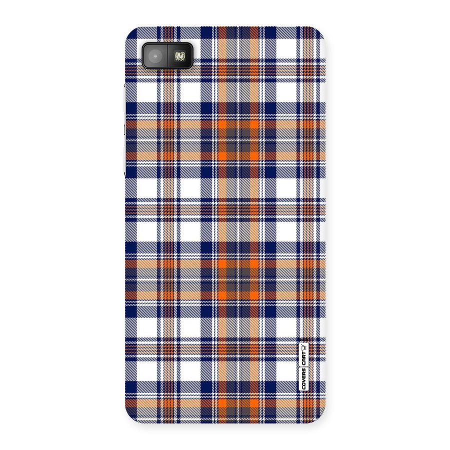 Shades Of Check Back Case for Blackberry Z10