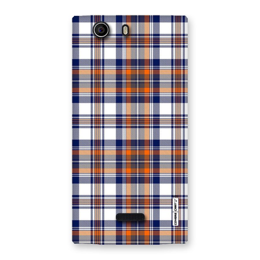 Shades Of Check Back Case for Canvas Nitro 2 E311