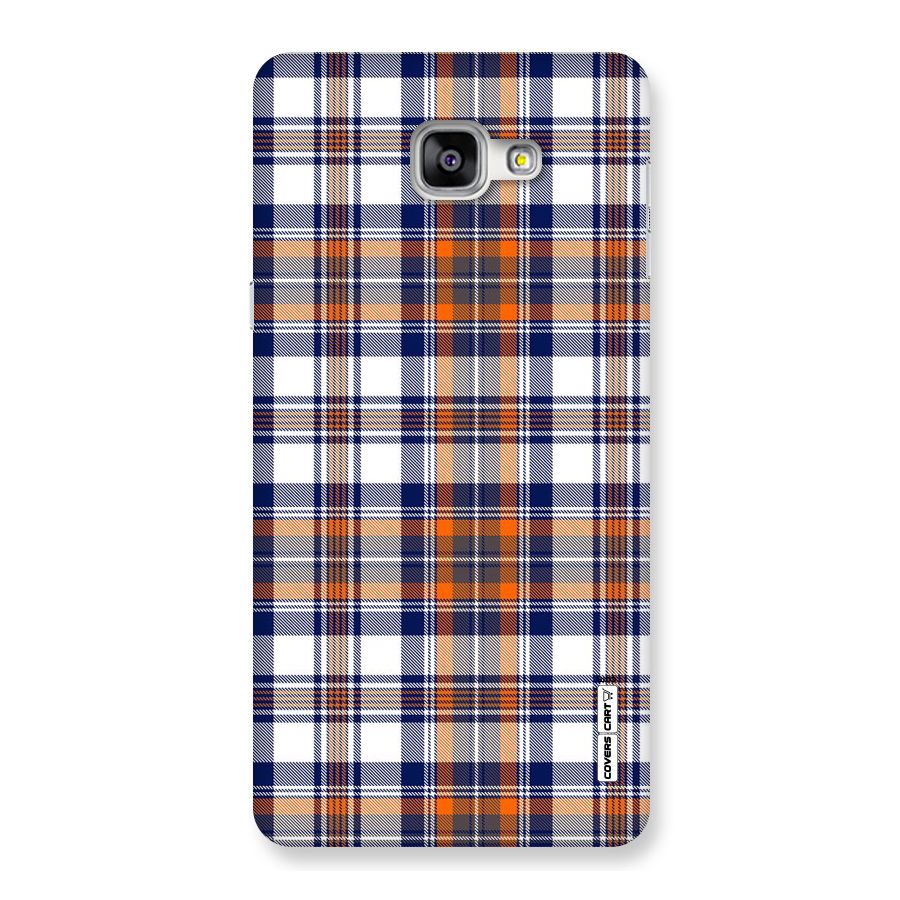 Shades Of Check Back Case for Galaxy A9