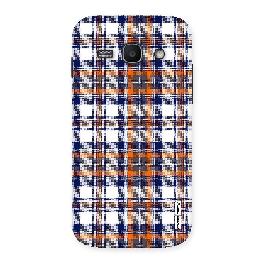 Shades Of Check Back Case for Galaxy Ace 3