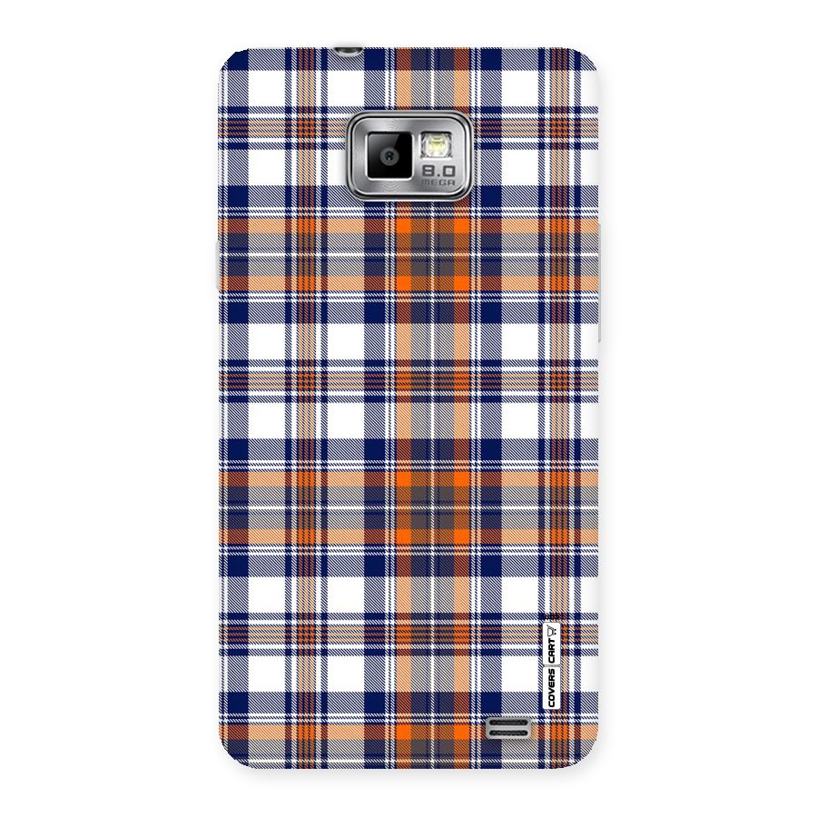 Shades Of Check Back Case for Galaxy S2