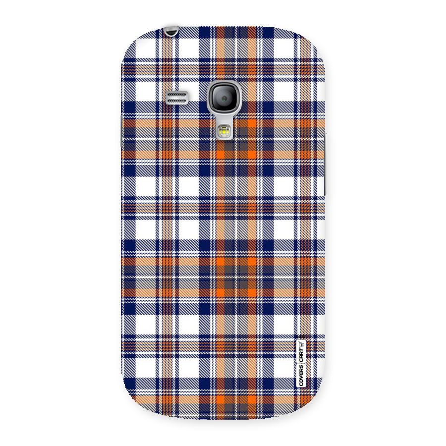 Shades Of Check Back Case for Galaxy S3 Mini
