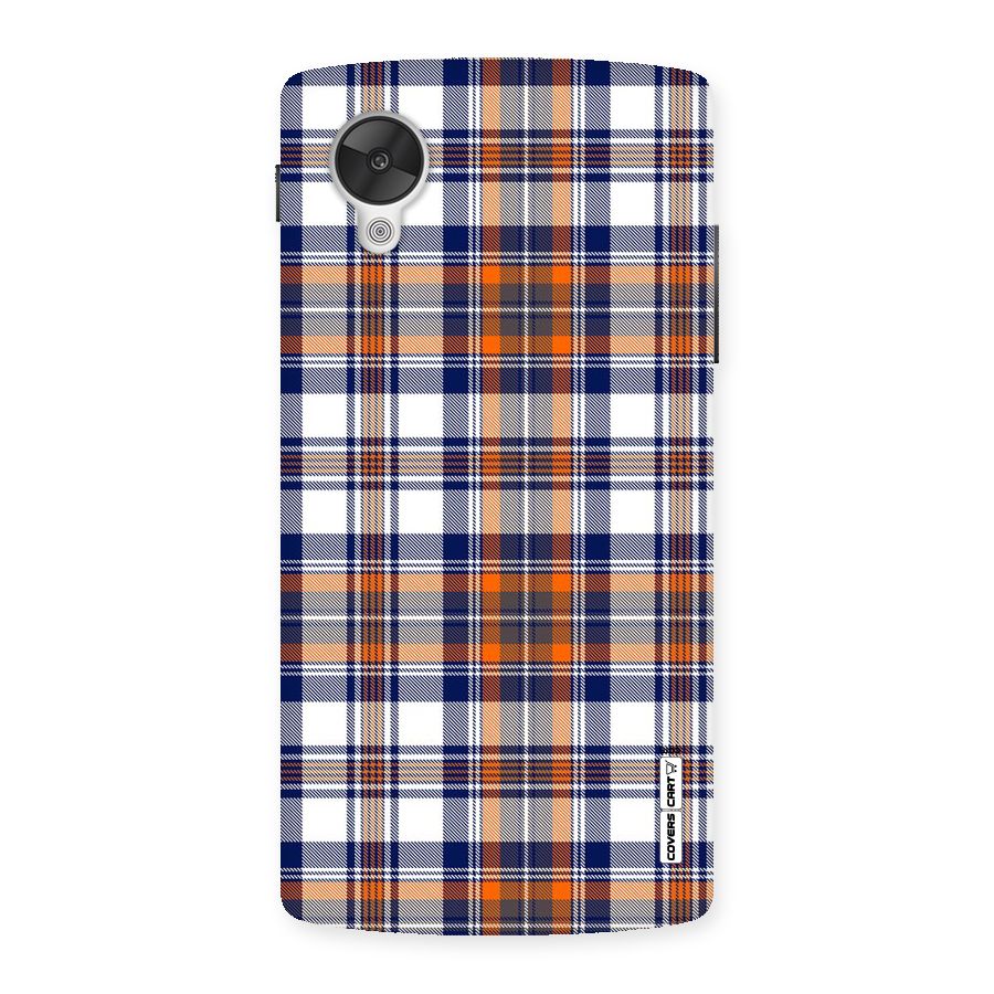 Shades Of Check Back Case for Google Nexsus 5