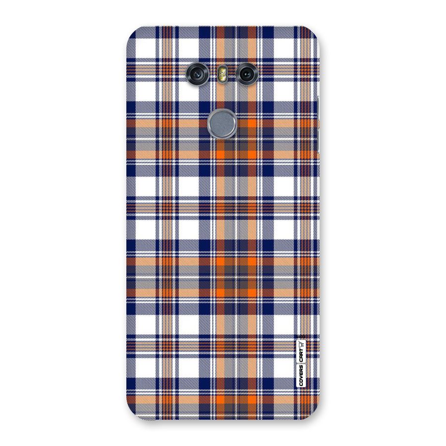 Shades Of Check Back Case for LG G6