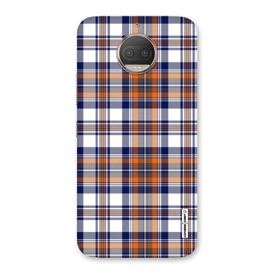 Shades Of Check Back Case for Moto G5s Plus