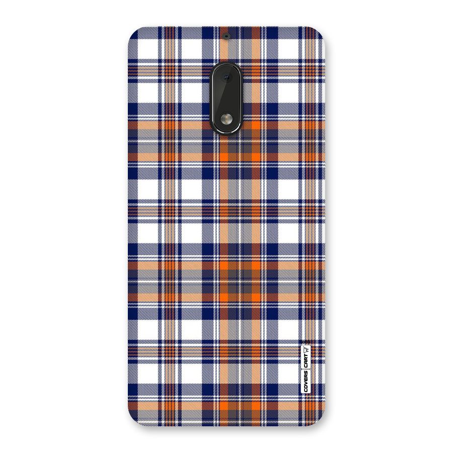 Shades Of Check Back Case for Nokia 6